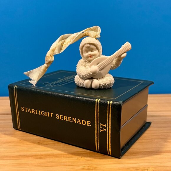 Dept 56 Snowbabies Ornament "Starlight Serenade" #68906 w/Box Retired Vintage - Picture 8 of 13
